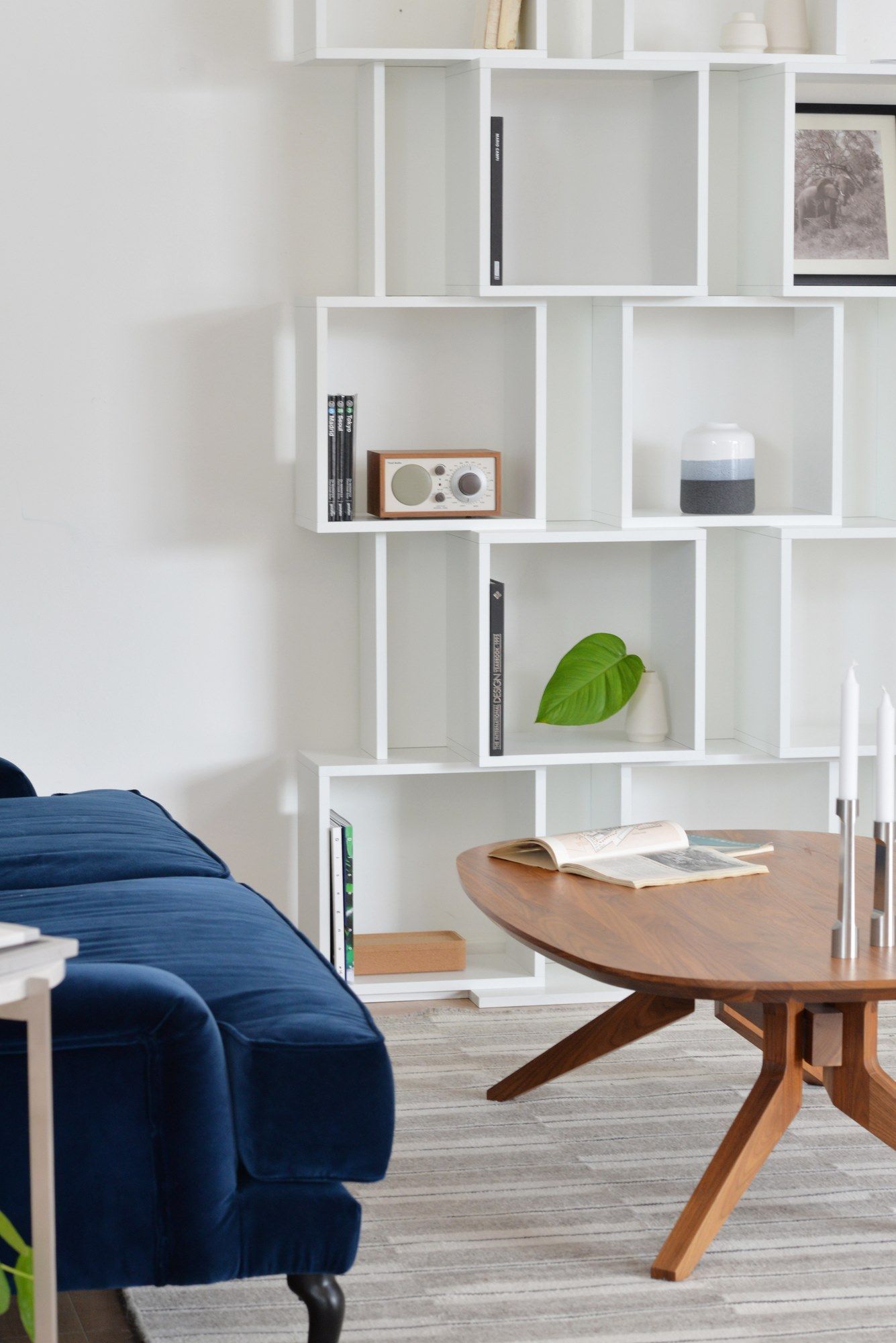 Овальный журнальный столик из дуба Case Cross ARCH-00019890 - Вид №3