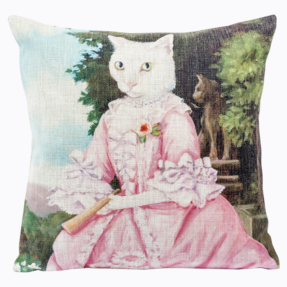 2719067 Арт-подушка «Музейный экспонат», версия 35 «Мария-Антуанетта в девичестве» Object Desire 