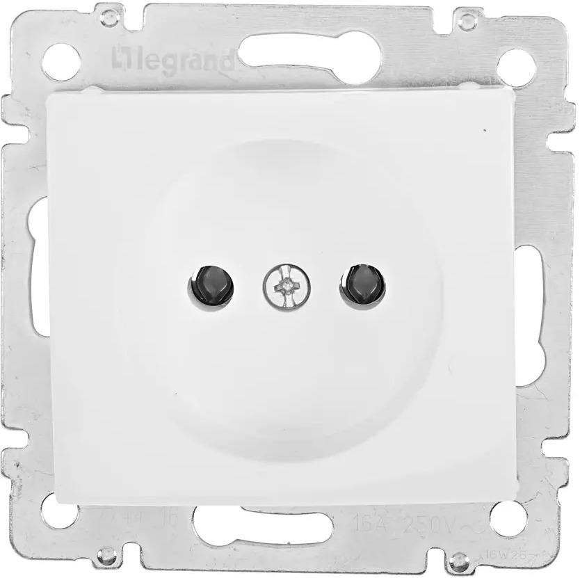 Розетка Legrand Valena Classic без заземления для скрытого монтажа 10320745