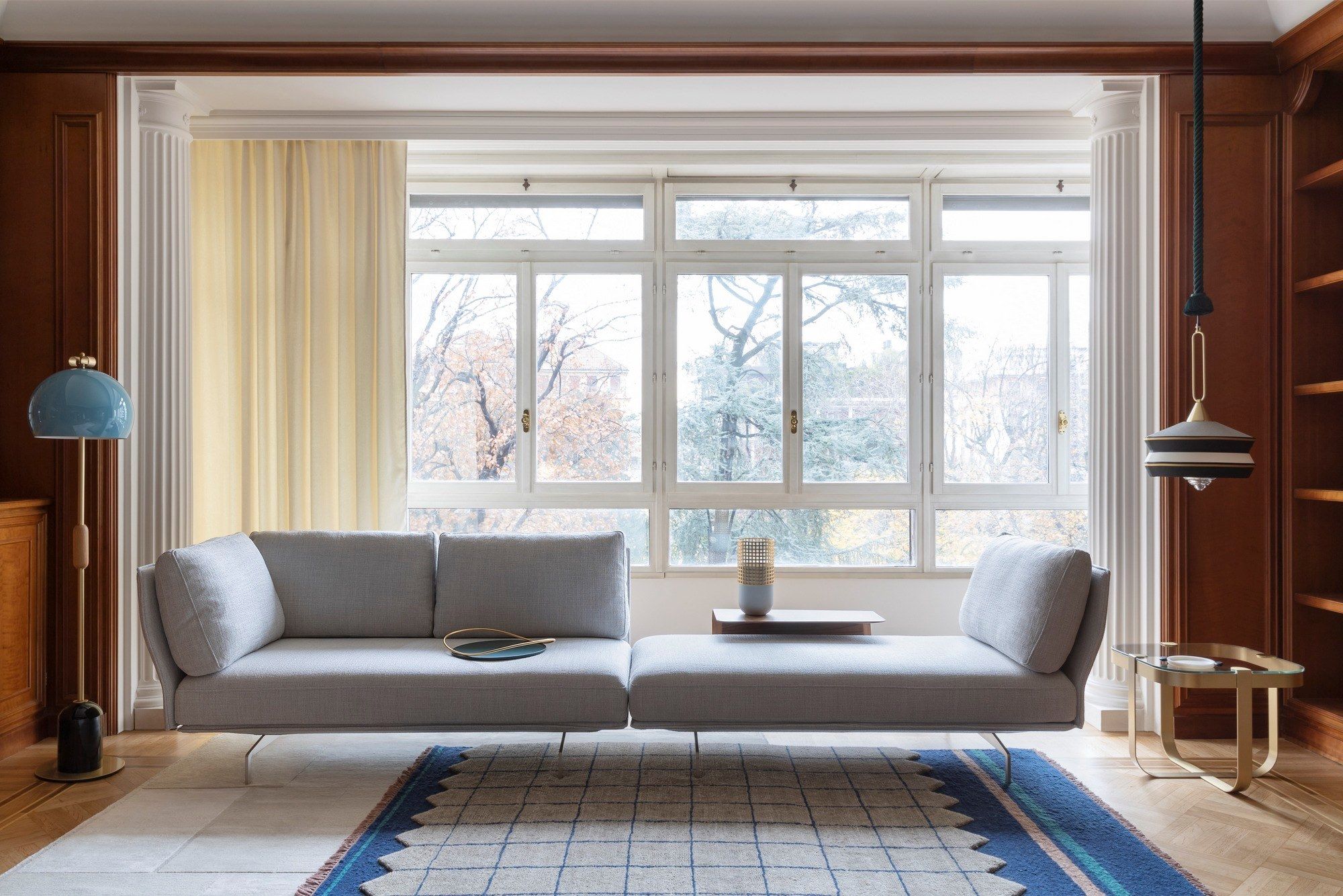 Съемный диван из ткани Saba Italia Avant-Après ARCH-00007680 - Вид №3