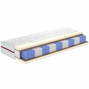 Матрас с независимым пружинным блоком 80x200 "Адонис 2.15" BELABEDDING  129408 Белый