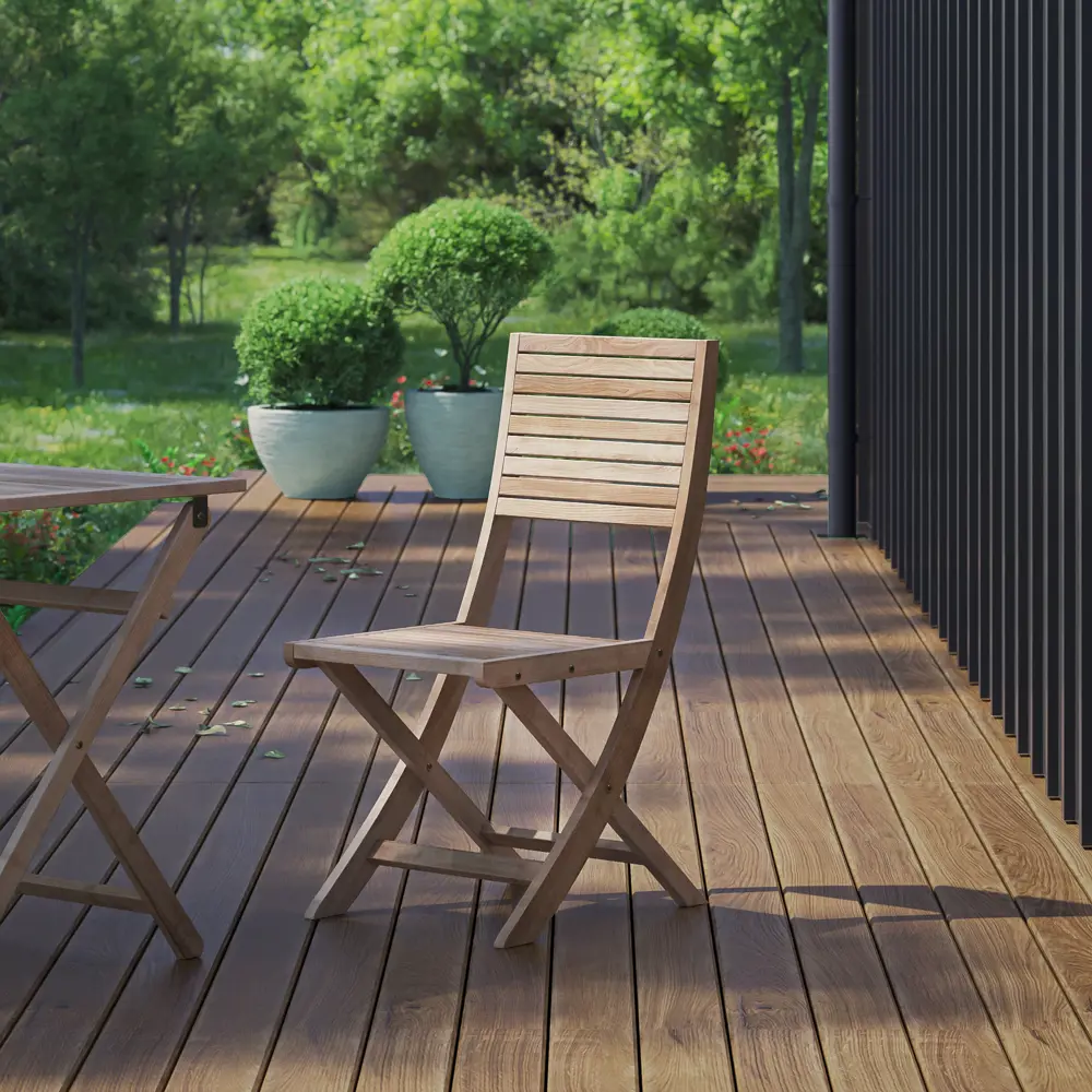 BEGINIA Betta - Складной стул из акации для террасы и сада 89396781 STLM-1565571 - Вид №6