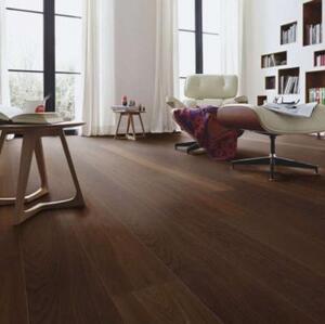 Паркетная доска Meister PD 400 Cottage Закопченый 8288 Дуб Натур с брашью (Текстурированная) 2200х180 мм.