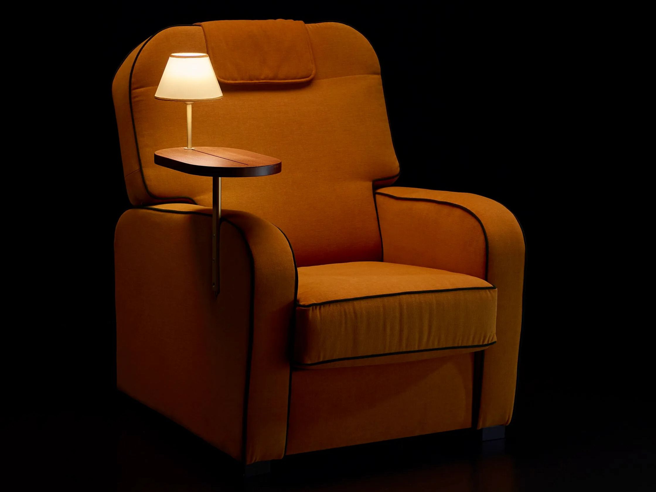 Тканевое кресло для кинотеатра с подголовником CINEARREDO BARBERINI MORETTO ARCH-00111386 - Вид №15