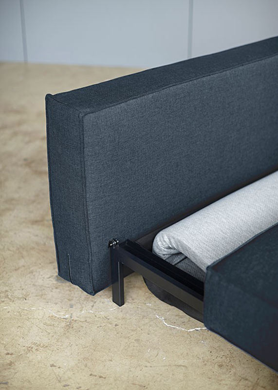 Диван SLY с подушками и черными ножками, синий Innovation Living SLY528 - Вид №5