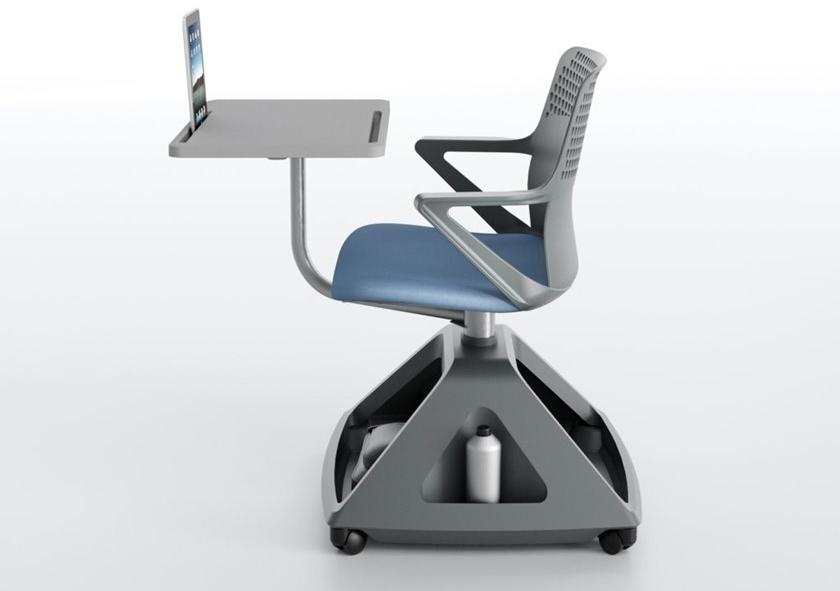 IBEBI Стул для конференций из полипропилена с откидной крышкой Rover evo sun-id-1378244 - Вид №1