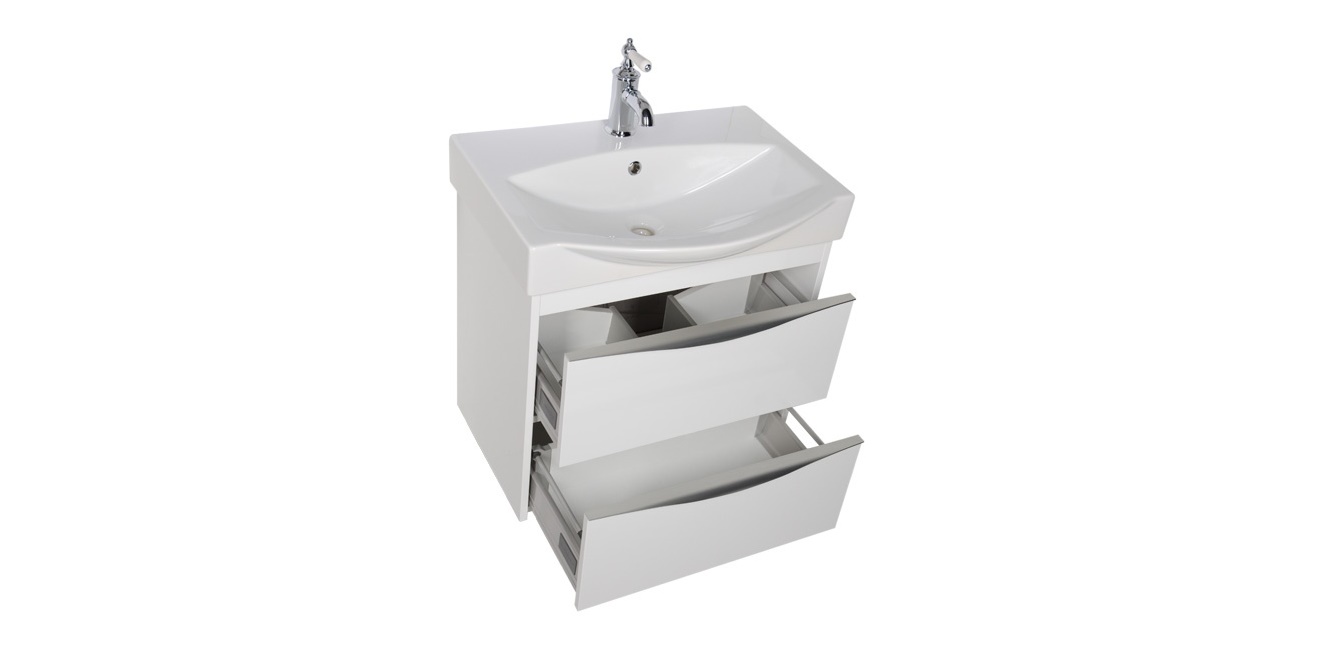 Комплект мебели Aquanet Франка 65 белый 00183189 - Вид №4