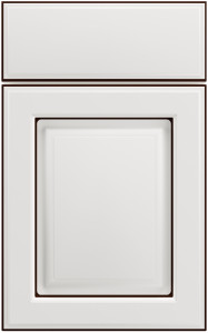 Фасады для кухни Патина Фрезеровка «Шеффилд» Белый №6 SIST3391-7507