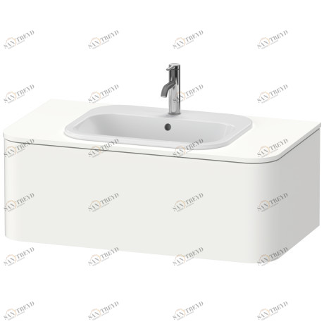 HP495103636 Happy D.2 Plus Тумбочка для подвесной консоли Белый шелковисто-матовый лак Duravit