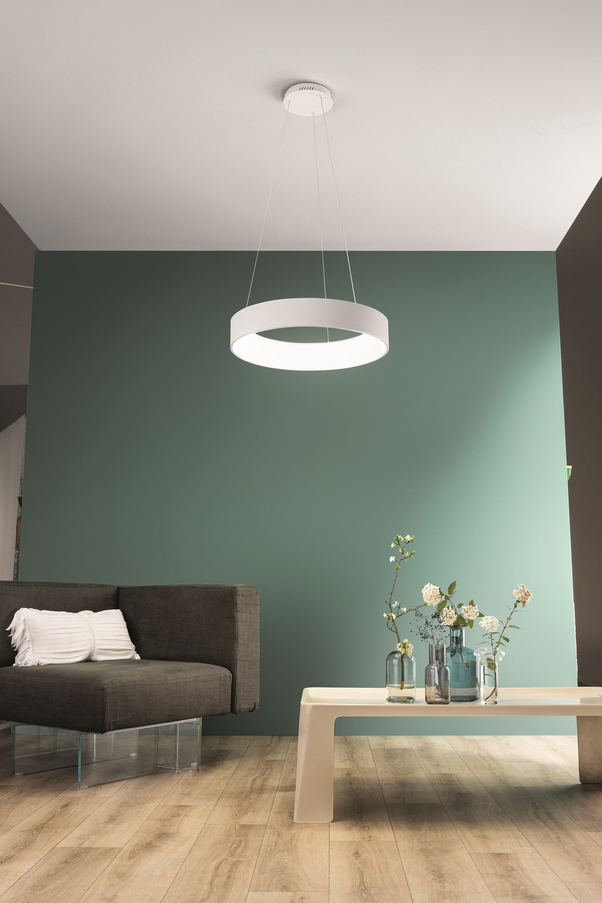 Алюминиевый светодиодный подвесной светильник Fan Europe Lighting Luce Ambiente Design ARCH-00042458 - Вид №1