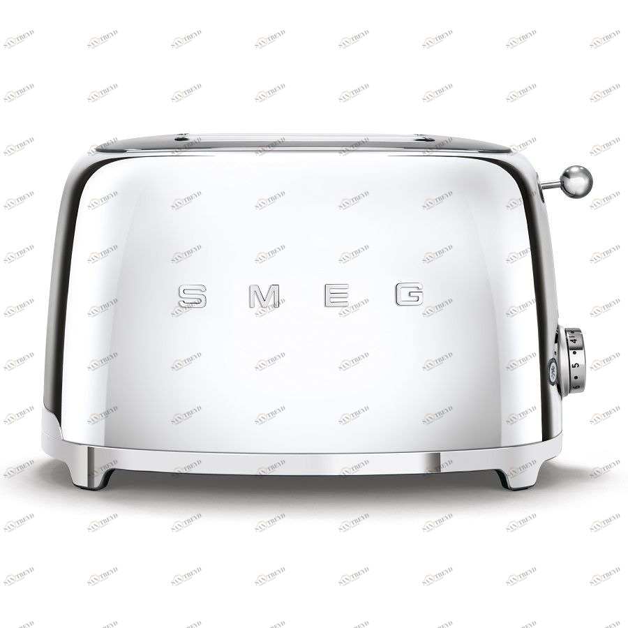Тостер Smeg на 2 ломтика, хром TSF01SSEU