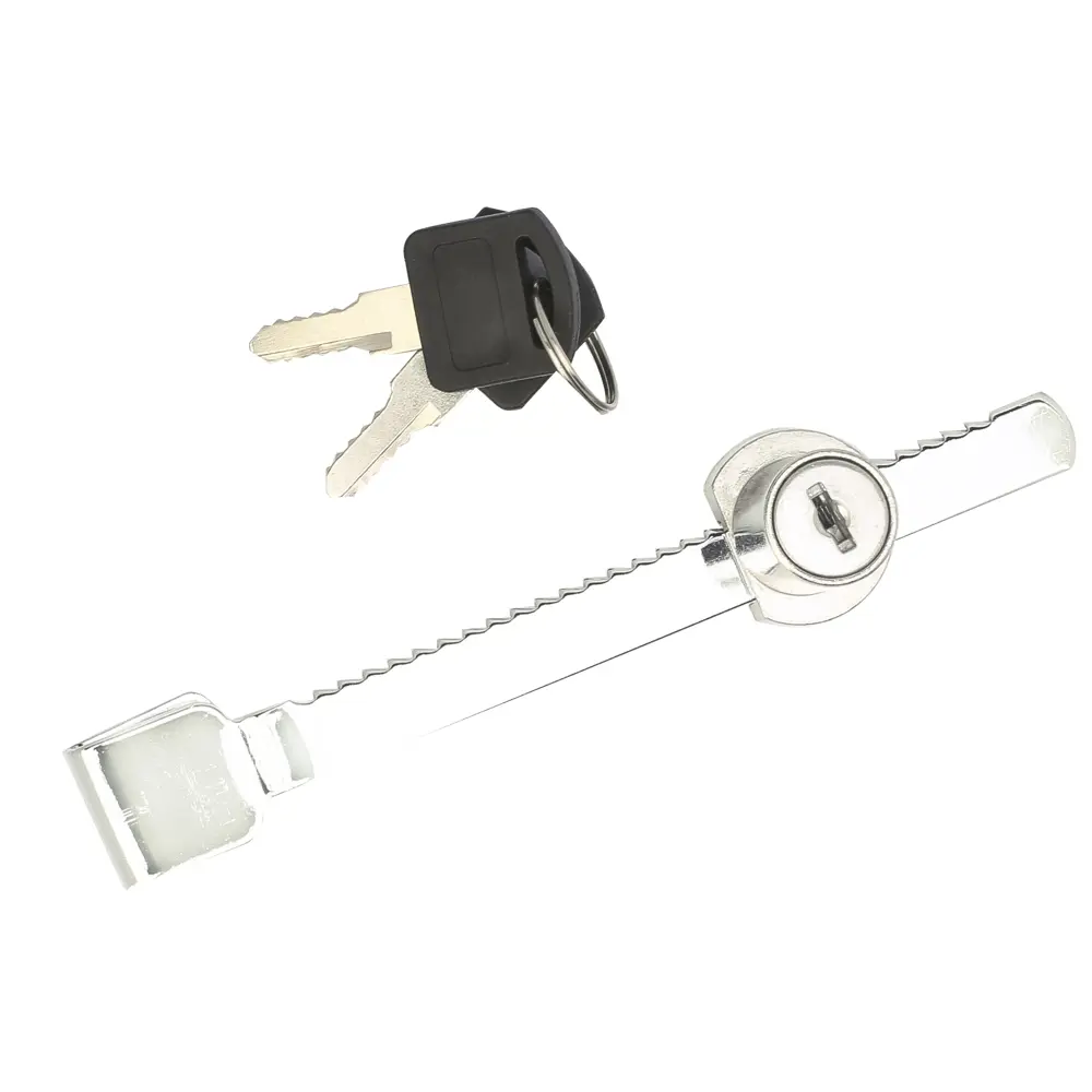 Замок мебельный накладной Lock.318, l140 мм, реечный хромированный 82924029 STLM-2086210 Santreyd  - Вид №1