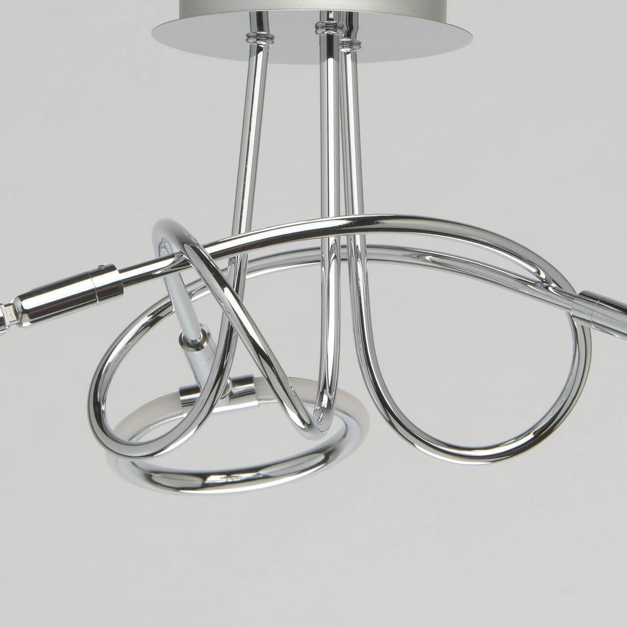 Спот потолочный светодиодный цвета хром De Markt "Этингер 4" 704011803 DE MARKT ЭТИНГЕР 4 00-3891271 Хром  - Вид №2