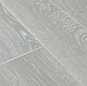 Инженерная доска GreenLine Power Валенсия Дуб Натур с брашью (Текстурированная) 400-1800х145 мм.