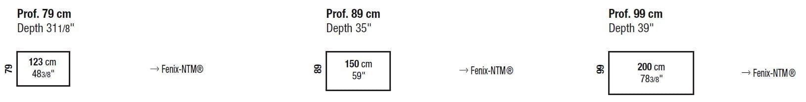 Прямоугольный стол из Fenix-NTM® Kristalia Be-Easy ARCH-00063945 - Вид №4