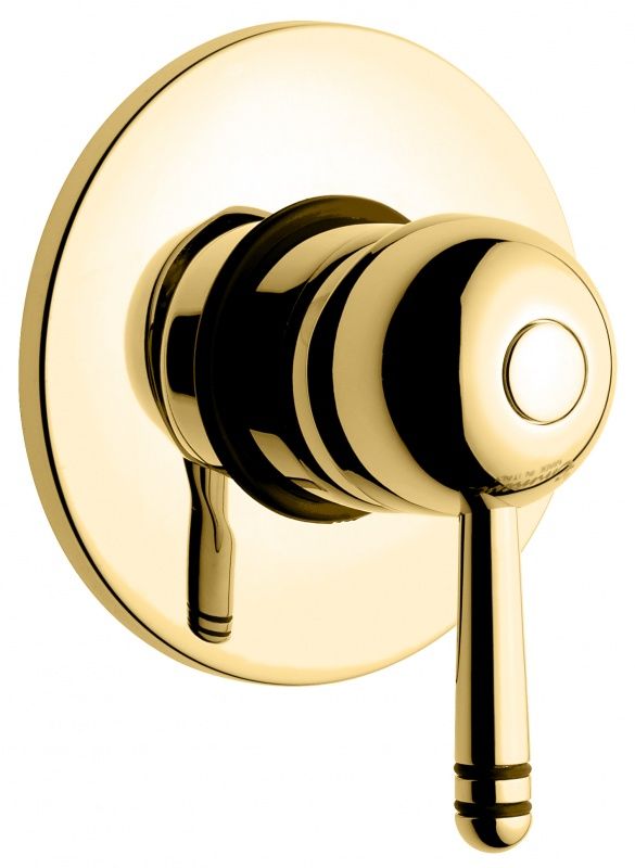 40009OR Внутристенный смеситель Laguna, цвет золото EMMEVI