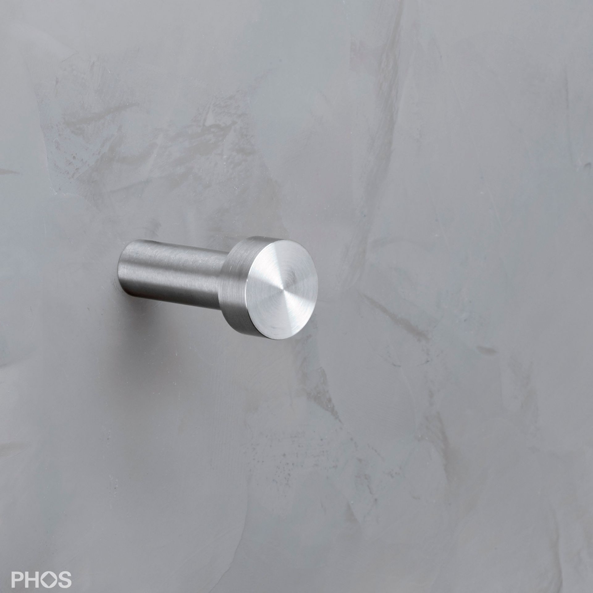 HA1-E-B Крючок для полотенец, ø12 мм, длина 4,2 см PHOS 