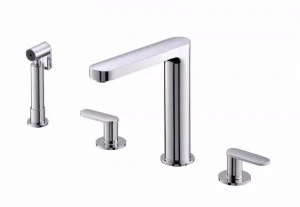 JUSTIME Смеситель для кухни с вытяжным душем Charming