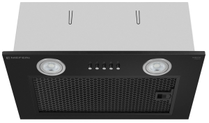 9168715 Вытяжка полновстраиваемая Meferi INBOX45BK POWER черный