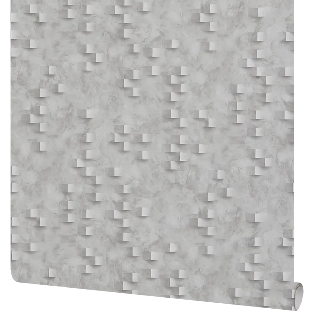 Обои флизелиновые Grandecolife Fort темно-серые 1.06 м GDR143123 89335986 STLM-2035534
