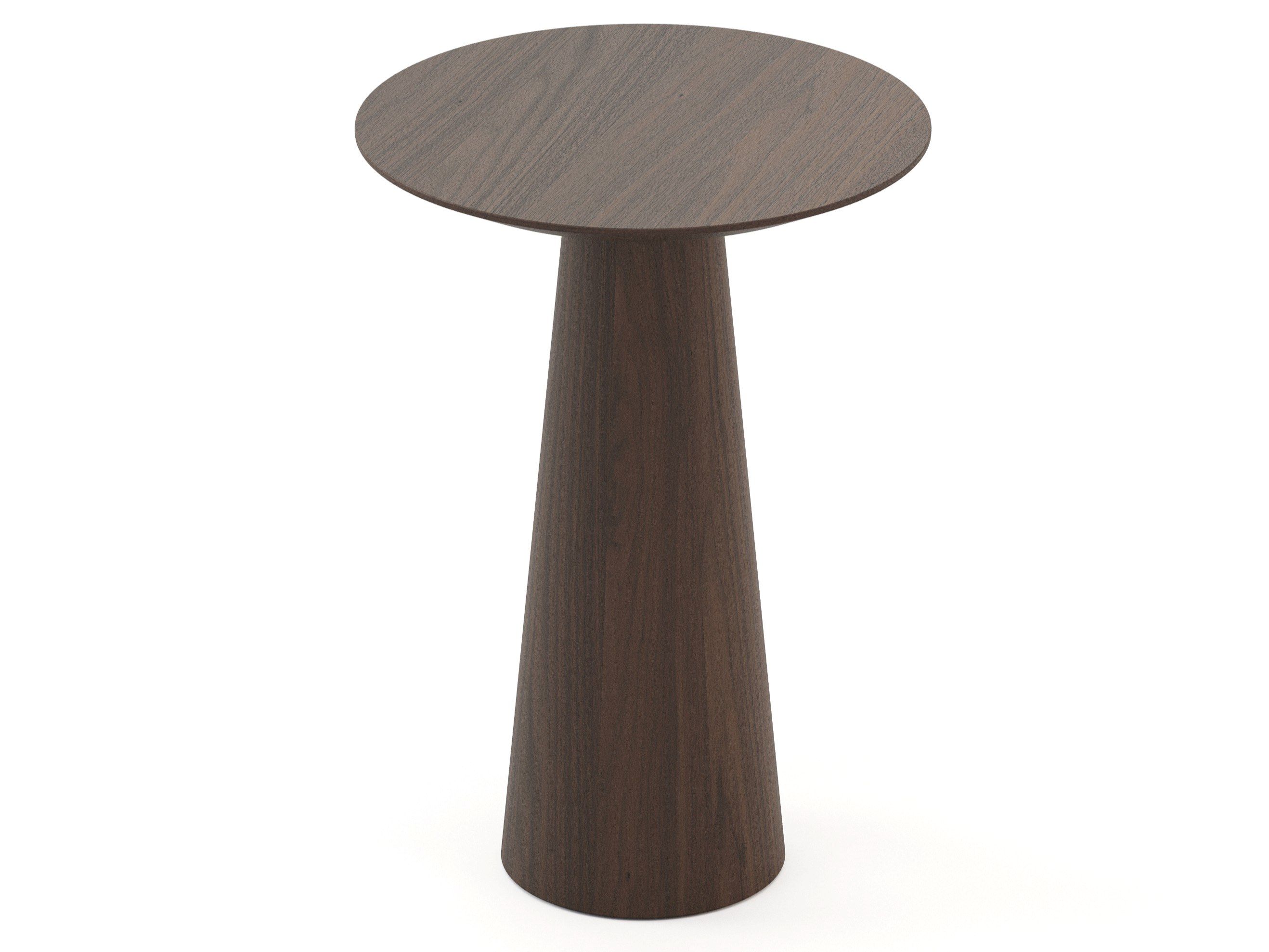 Круглый журнальный столик из грецкого ореха Stylish Club Olivier ARCH-00010287 - Вид №9