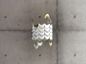 Beau & Bien Светодиодный подвесной светильник из фарфора Light skin