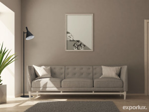 Регулируемый торшер из алюминия с термокрытием