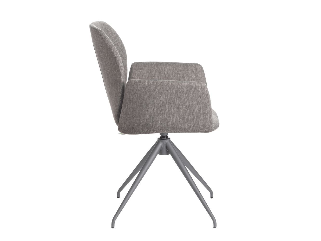 Тканевый поворотный стул с подлокотниками Mobitec Moods ARCH-00059902 - Вид №2