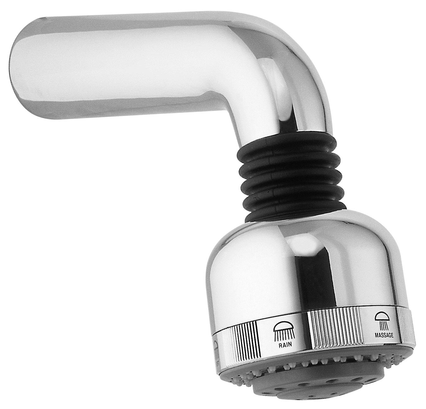 25400-CR CARIMALI Тоника с настенным держателем для душа 20см 