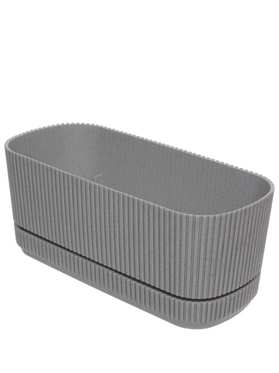 Горшок для цветов Halo 1.5L Grey NAVAKO 16143