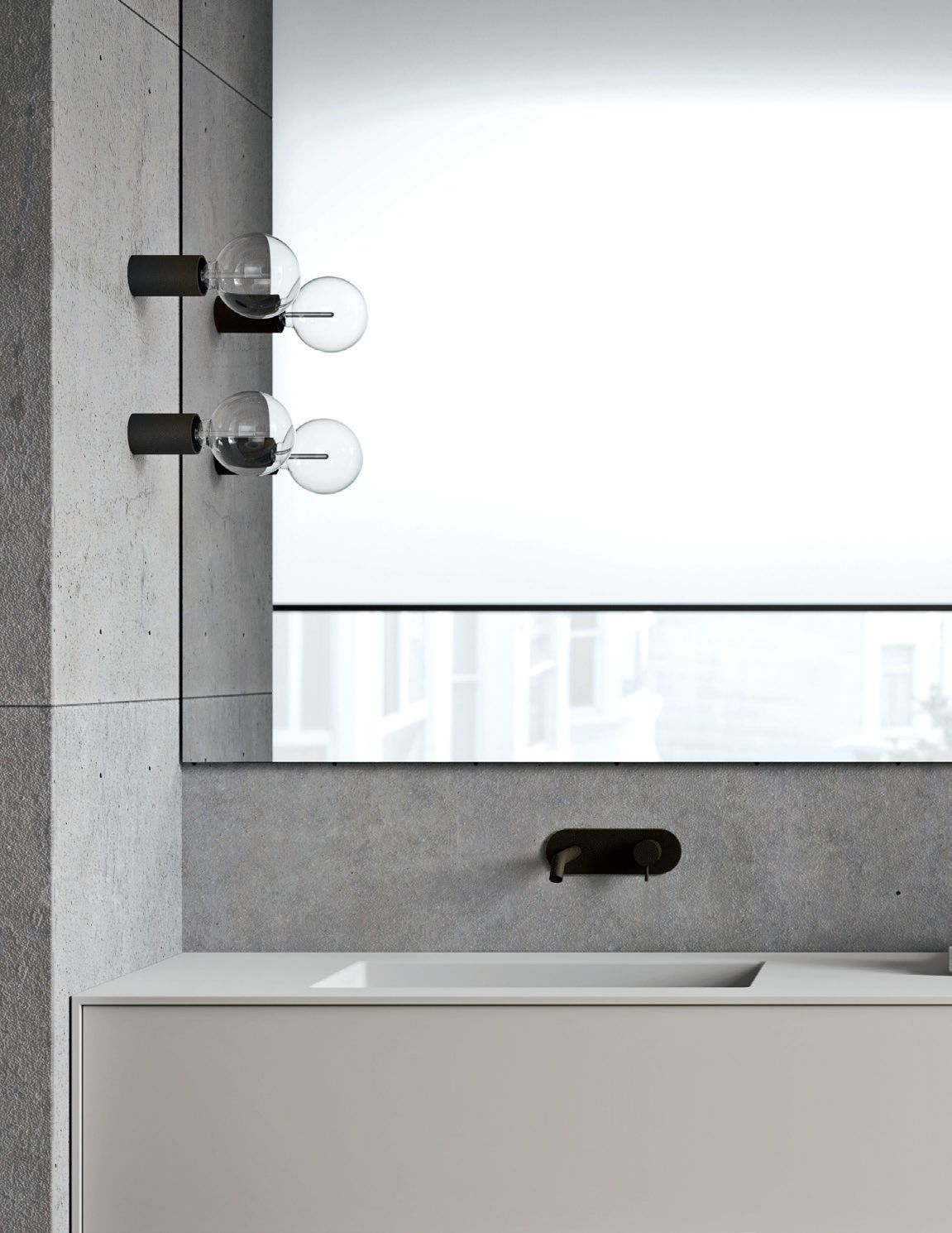 Галогенная настенная лампа для ванной комнаты Rexa BOOL ARCH-00029874 - Вид №1