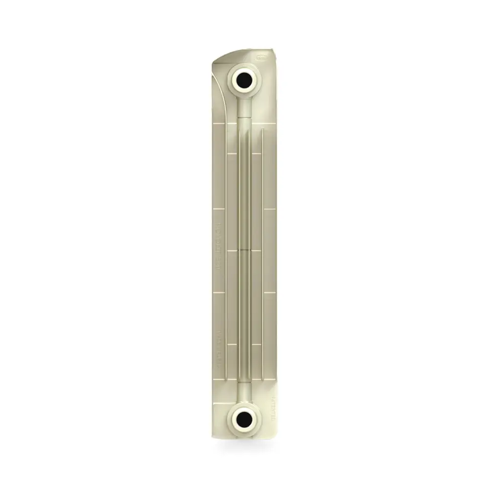 Радиатор секционный Rifar Monolit M50012RAL1015 500/100 12 секций боковое подключение биметалл бежевый 82560842 STLM-2008304 - Вид №2