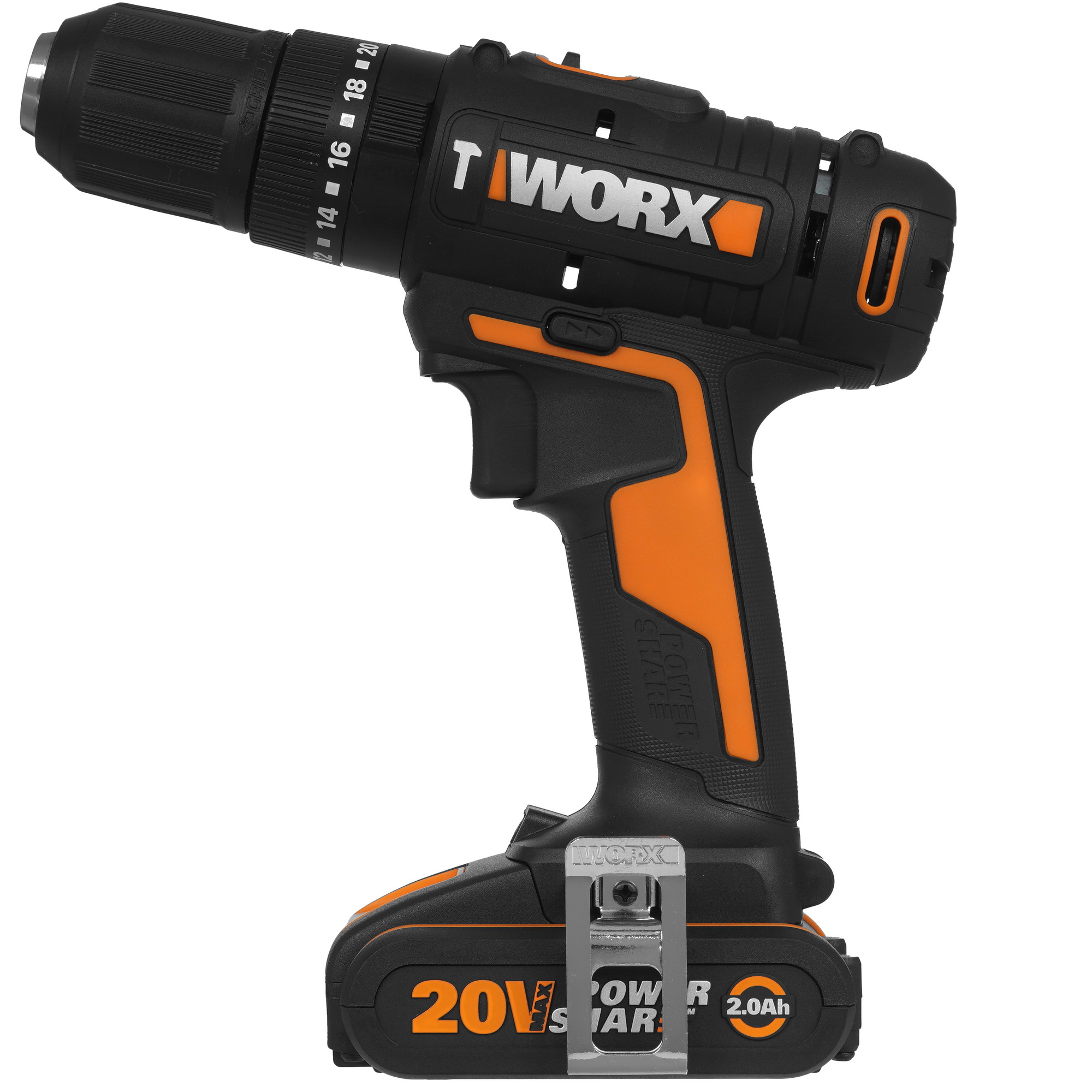 Дрель-шуруповерт Worx WX370 PowerShare 20V 9083046 STDN-0028813
