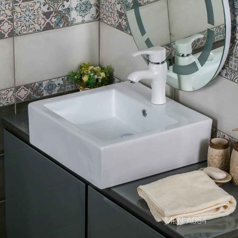 Накладная раковина melana mln-a054 A054-803 - Вид №2