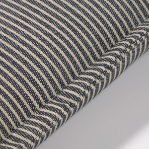 101828 Чехол для подушки с белыми и серыми полосами 45 x 45 см La Forma Aleria