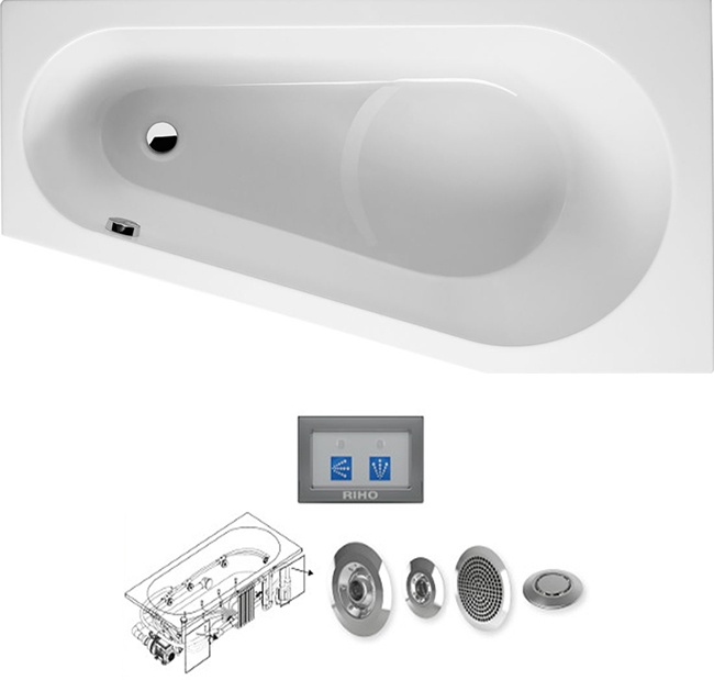 BB8300500000000_top1 Ванна Riho Delta Santreyd - Вид №3