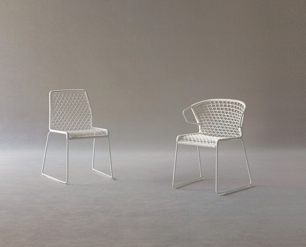 Штабелируемое кресло для садовых саней из морской веревки Potocco Парусный спорт ARCH-00018140 - Вид №1