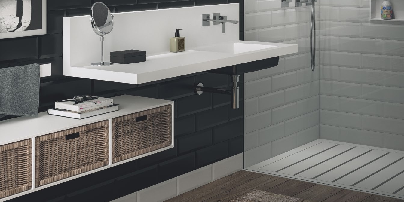 Moma Design Душевой поддон 800х1800 One Shower Corian белый OSHC0811818 - Вид №2