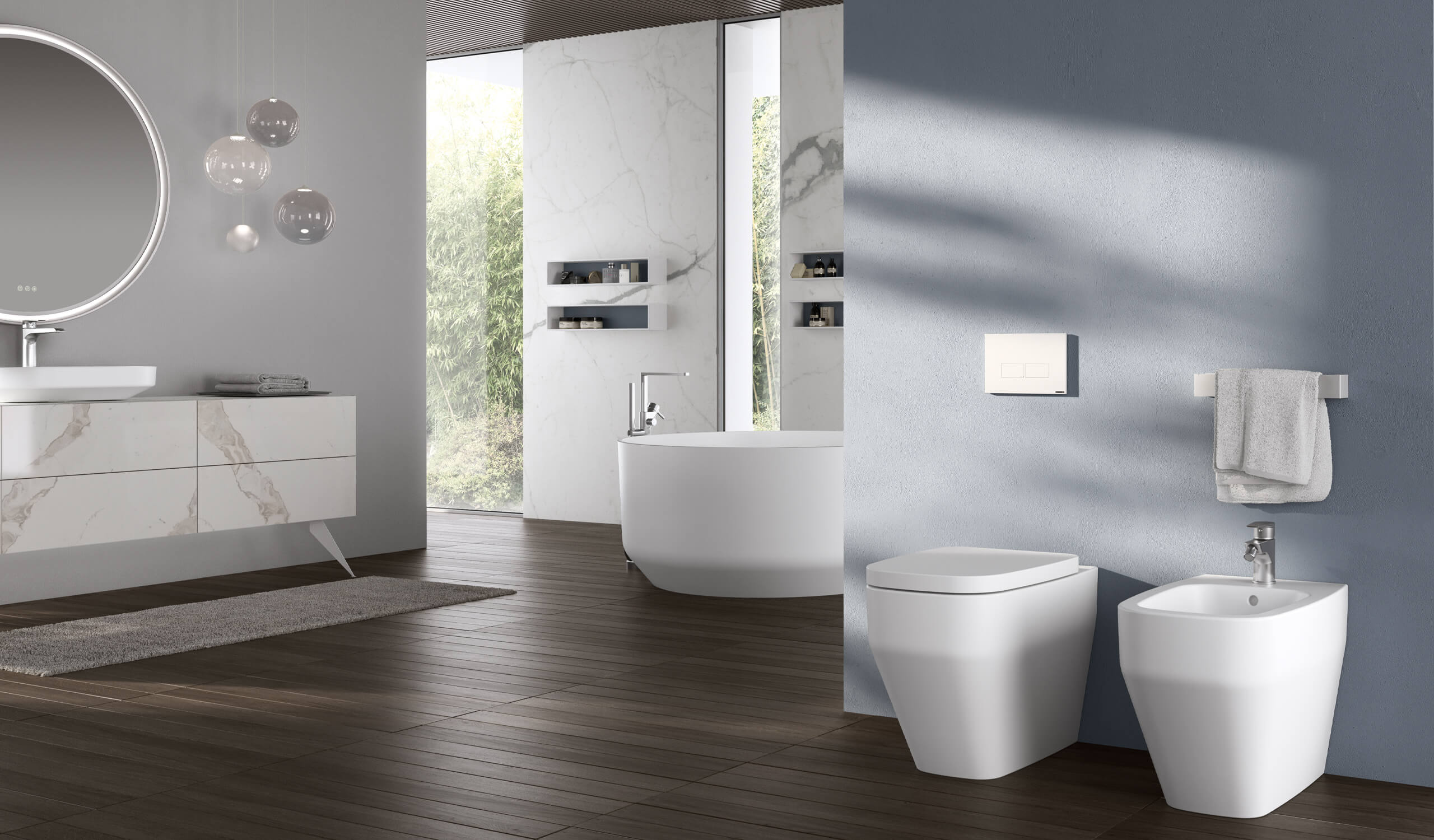 Напольный керамический туалет Gruppo Geromin Fio ARCH-00028243 - Вид №1