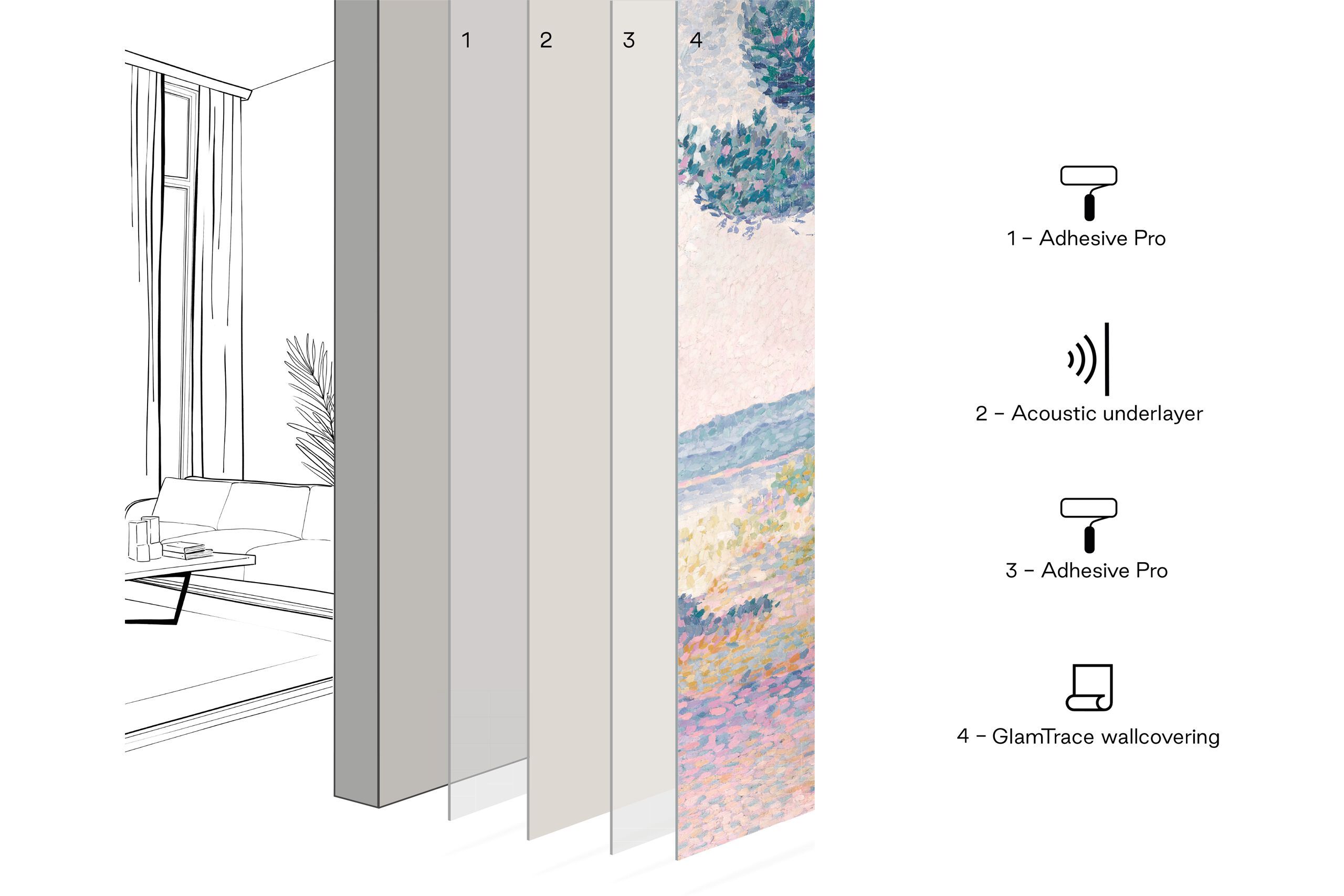 Обои с рисунком GLAMORA A ORIENTE ARCH-00103161 - Вид №7