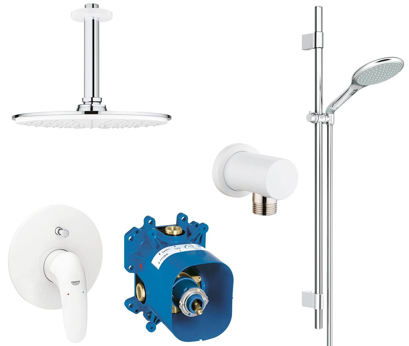 Готовый комплект для душа GROHE Eurostyle new (NSB0016)