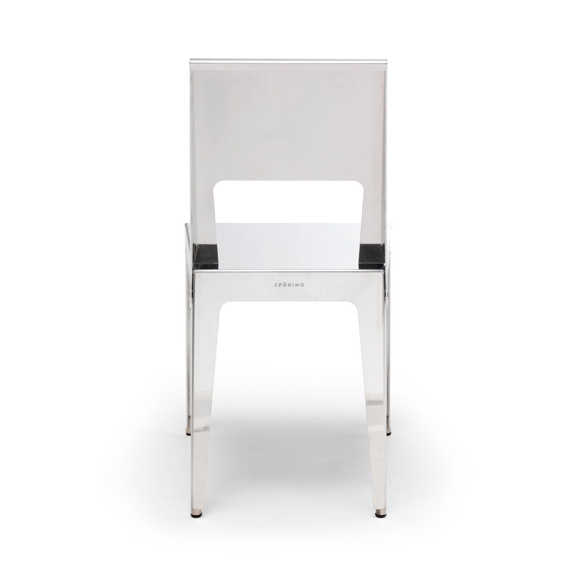 Зеркальный стул из алюминиевого листа EPÒNIMO Alu ARCH-00106561 - Вид №3