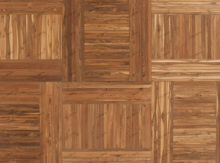 Listone Giordano Паркет из тика Quadrone sun-id-1392082