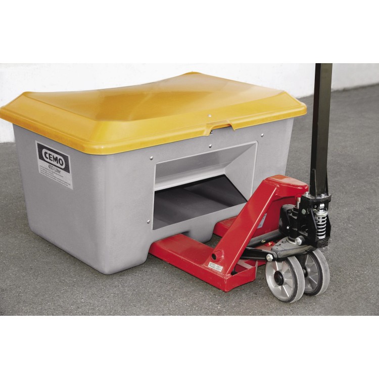 10572 СЕМО Ящик-контейнер CEMO для песка, соли и реагентов 400 л.
Вес 11 кг  - Вид №1