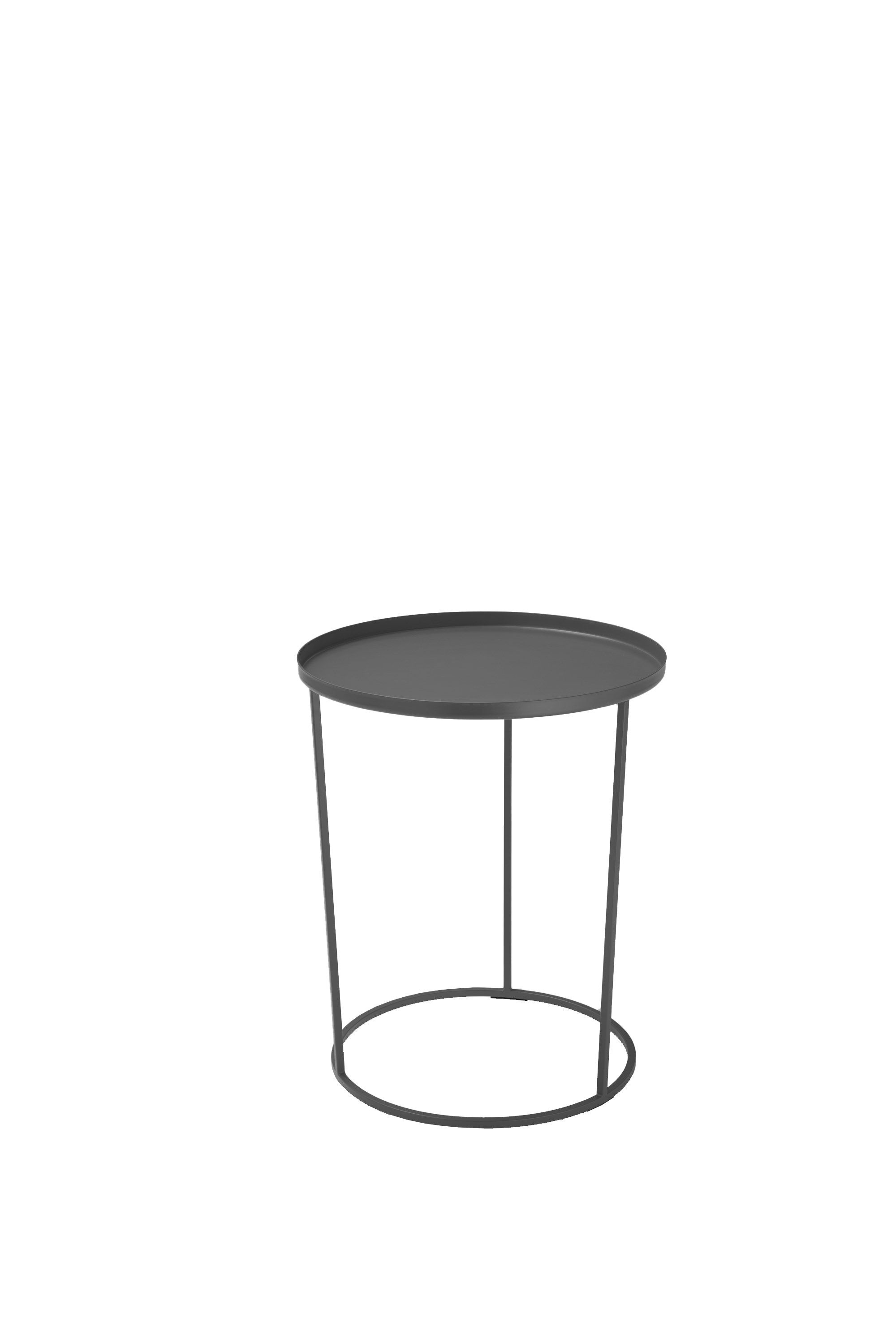 Стальной круглый журнальный столик с подносом MEMEDESIGN COSTANCE ARCH-00028397 - Вид №10