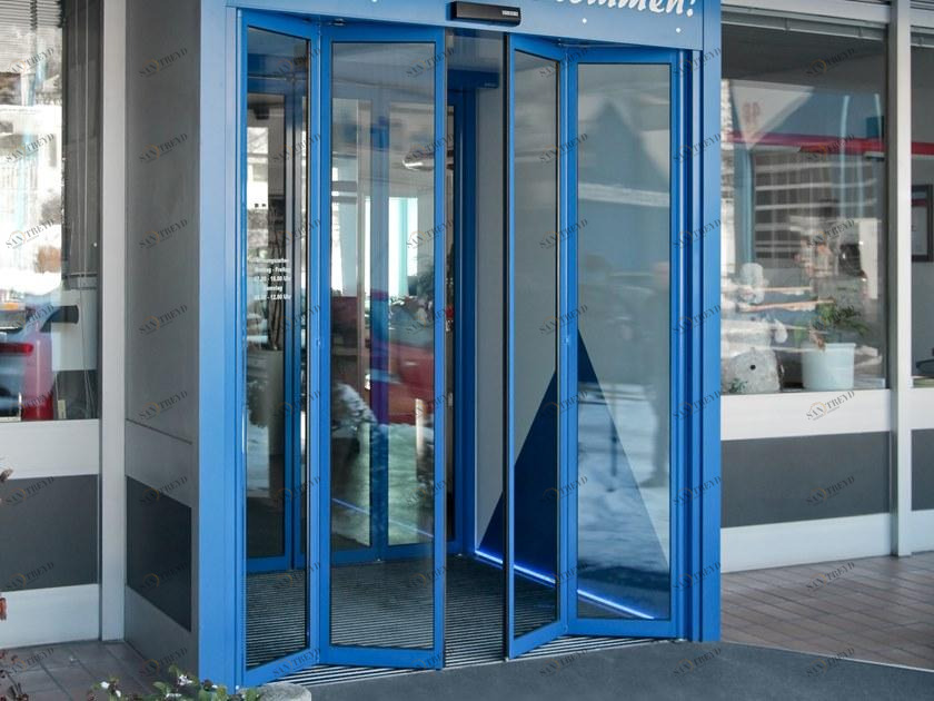 GEZE Автоматическая складывающаяся входная дверь Geze slimdrive sun-id-1466584