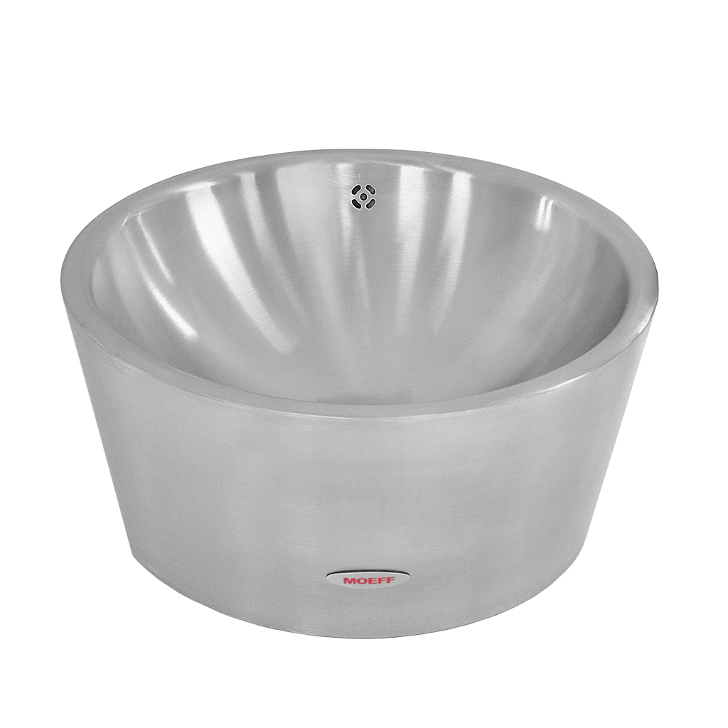 MF-132 Раковина накладная Public Steel  - Вид №1