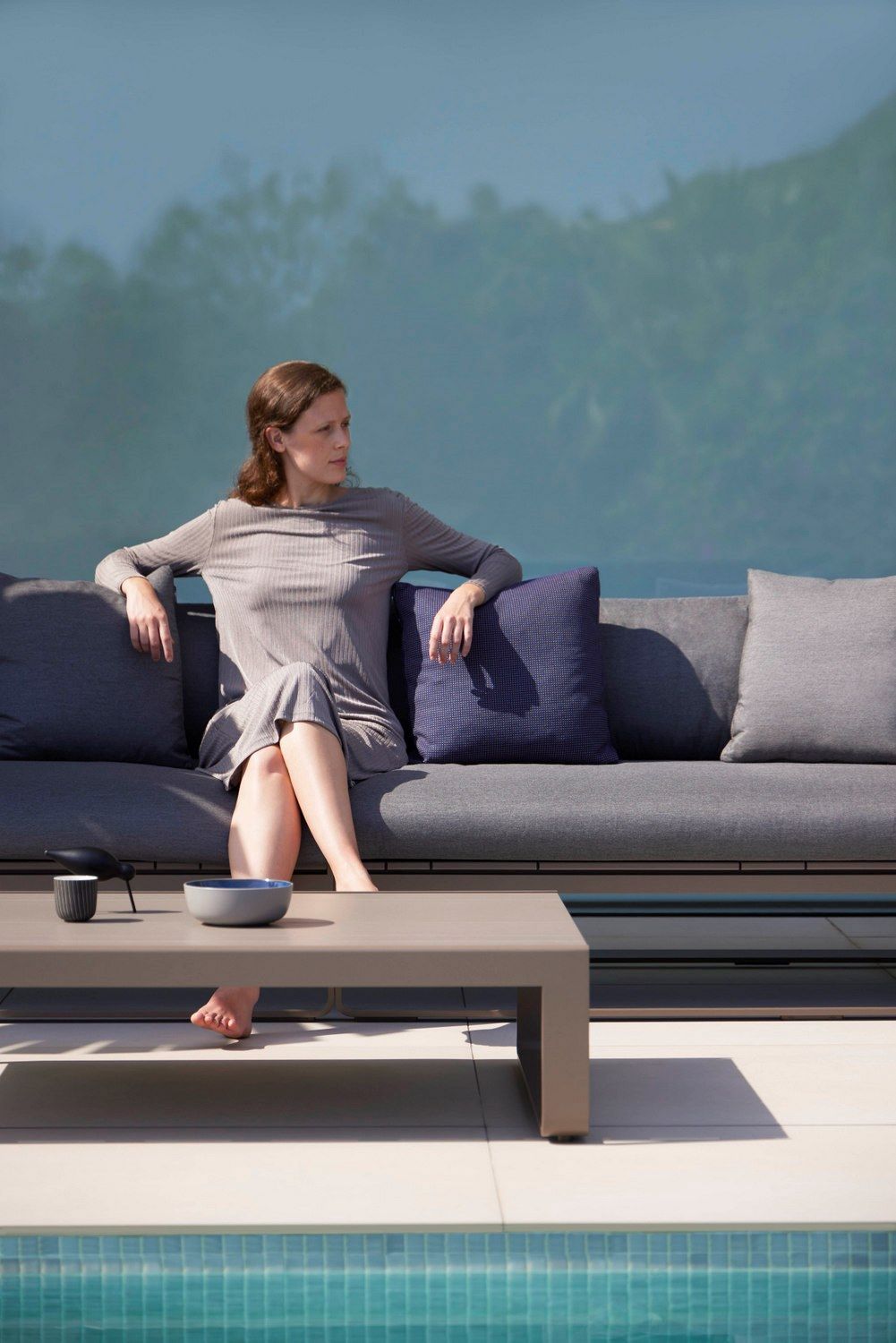 Термолаккированный алюминиевый садовый столик GANDIABLASCO ARCH-00084233 - Вид №3