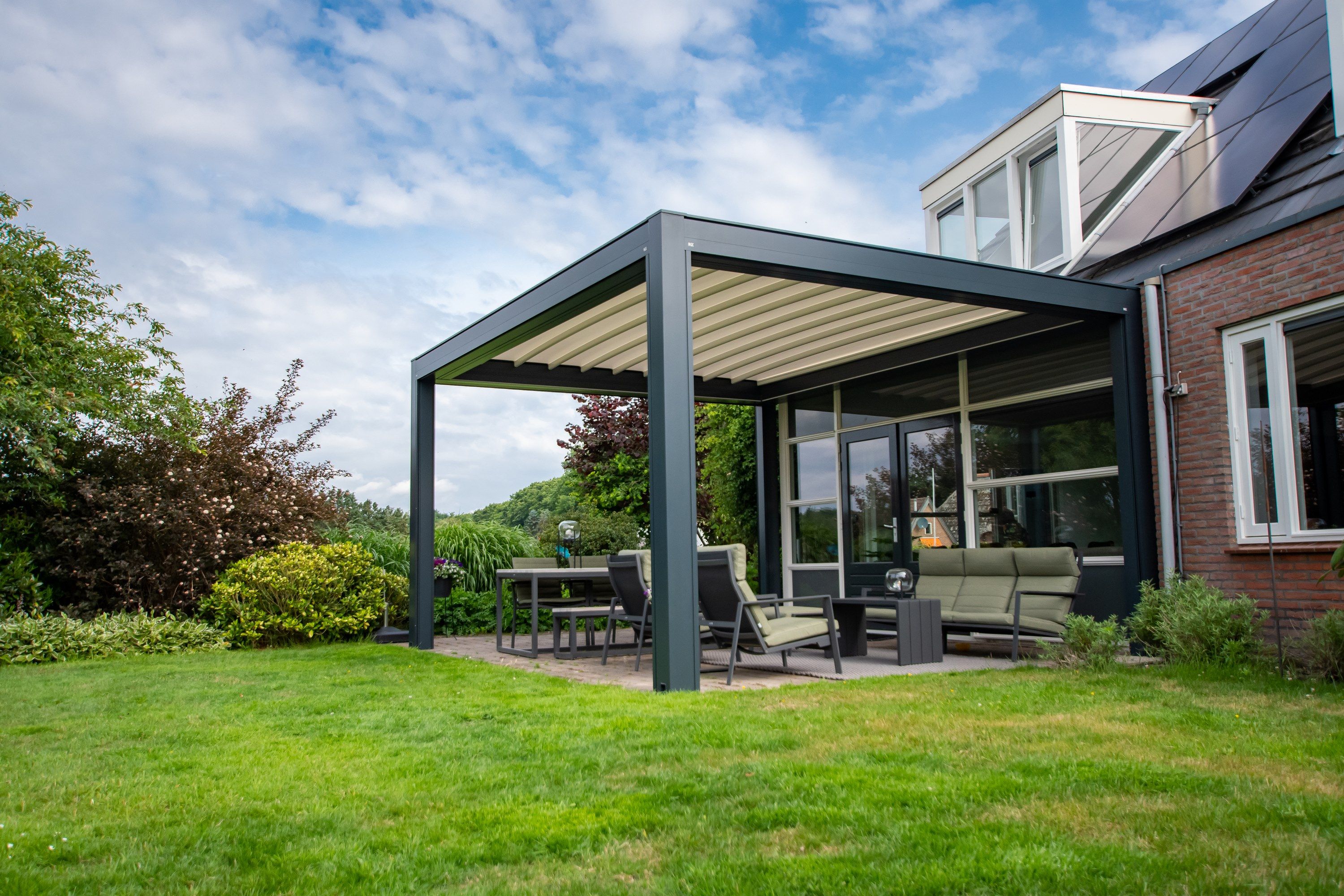 Беседка с раздвижной крышкой KE Outdoor Design GENNIUS ARCH-00090133 - Вид №6