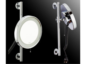 Настенное круглое увеличительное зеркало